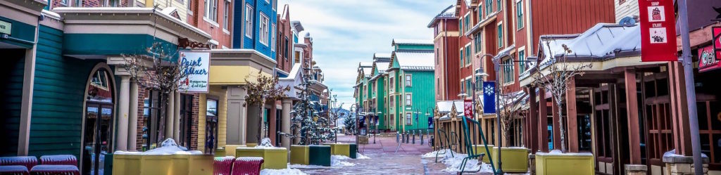 Street in Park City, Utah